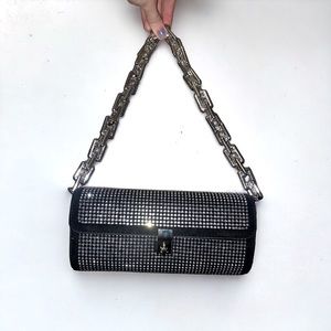 Diamond Rhinestone Mini Clutch